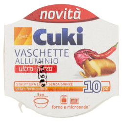 CUKI COOKS BANDEJAS ALUMINIO Ø 8 CM 10 UDS (TS21)