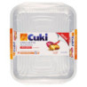 CUKI COOKS ALUMINUM TRAYS WITH HANDLES 12 PORTIONS - 2 PCS (RS74)