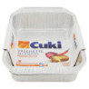 CUKI CUOCE VASCHETTE ALLUMINIO 6 PORZIONI - 2 PZ (R181)