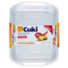 CUKI COOKS ALUMINUM TRAYS WITH HANDLES 8 PORTIONS - 2 PCS (RS98)