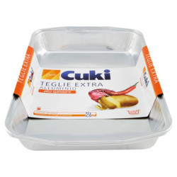 CUKI COCINA BANDEJAS EXTRA 8 PORCIONES - 2 UDS (S 97)