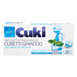 CUKI CONGELA CUBOS DE HIELO (10 PIEZAS - 280 CUBOS)