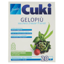 CUKI FREEZES GELOPIÙ BOLSAS...