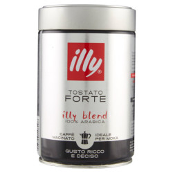 CAFÉ MOLIDO TOSTADO FUERTE ILLY IDEAL PARA MOKA 250 G