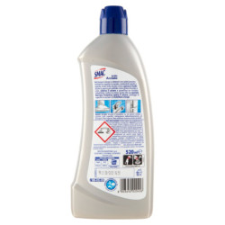 SMAC - CREMA BRILLA ACCIAIO, LIMPIADOR PARA SUPERFICIES DE ACERO, ACCIÓN PULIDO 520 ML