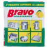 BRAVO DEGREASER 7 LEMON SOAP PADS FOR DISHES