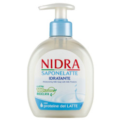 Nidra Saponelatte Idratante con proteine del Latte 300 mL