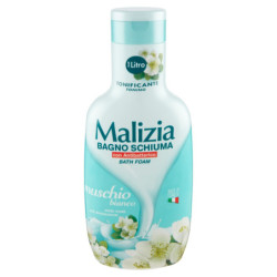 MALIZIA BAIN MOUSSE AU MUSC BLANC ANTIBACTÉRIEN 1000 ML