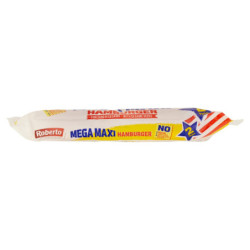 ROBERTO MEGA MAXI HAMBURGER CON SEMI DI SESAMO 2 PANINI 250 G