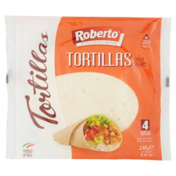 ROBERTO TORTILLAS 4 TORTILLAS 240 G