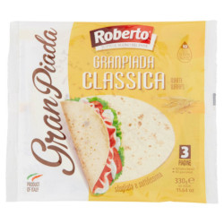 ROBERTO GRANPIADA CLASSICA 3 PIADINE 330 G