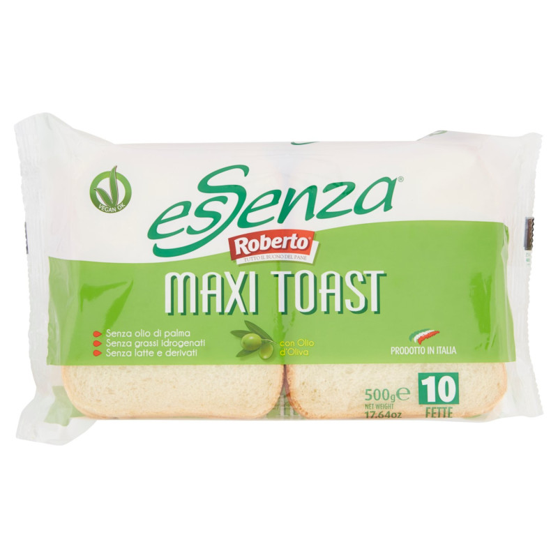 ROBERTO ESSENZA MAXI TOAST 10 FETTE 500 G