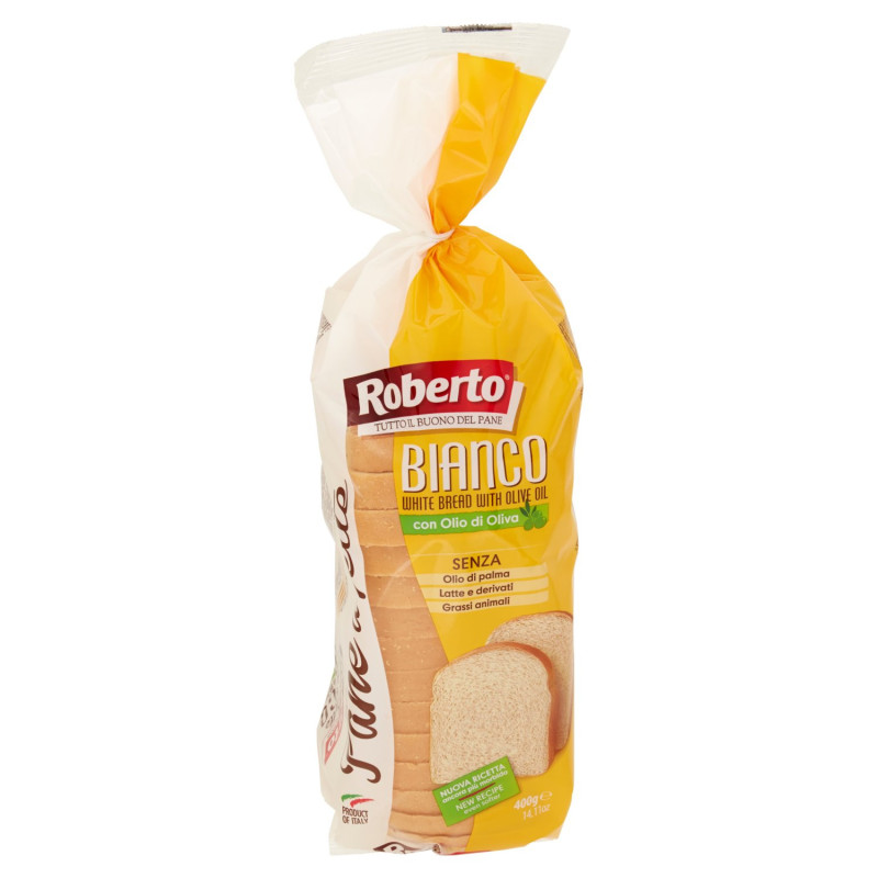 PAN DE REBANADO BLANCO ROBERTO 400 G