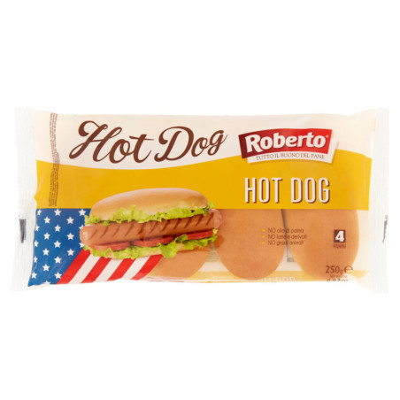 Roberto Hot Dog 4 Panini 250 g