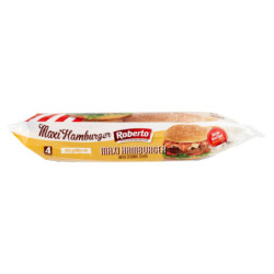 Roberto Maxi Hamburger con Semi di Sesamo 4 Panini 300 g