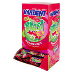 Vivident Fruit Blast Strawberry - Lime 200 pz