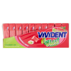 VIVIDENT FRUIT BLAST FRESA LIMA 20 X 30 G