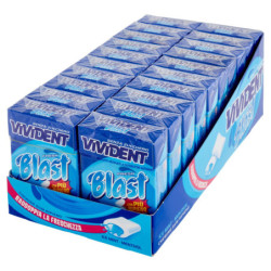 VIVIDENT FRESH BLAST ICE MENTA MENTOL 20 X 30 G