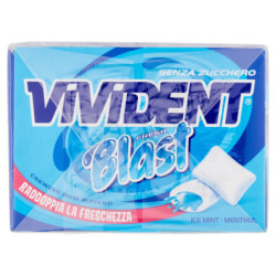 VIVIDENT FRESH BLAST ICE MENTA MENTOL 20 X 30 G