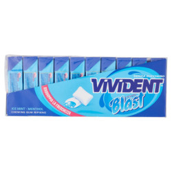 VIVIDENT FRESH BLAST ICE MINT MENTHOL 20 X 30 G