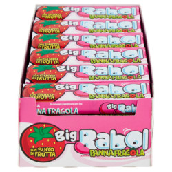 BIG BABOL AROMA CREMA DE FRESA 24 X 37 G