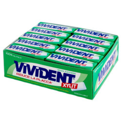 VIVIDENT XYLIT VERDE MENTA 40 X 13.5 G