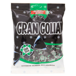 GRAN GOLIA GUMMIES À LA RÉGLISSE MOLLE 160 G