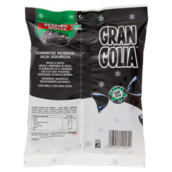 GRAN GOLIA GUMMIES À LA RÉGLISSE MOLLE 160 G