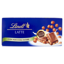 LINDT GAMME BLEUE BARRA DE CHOCOLATE CON AVELLANA CHOCOLATE CON LECHE 100 G