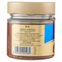 LINDT CREMA DE CHOCOLATE CON LECHE Y AVELLANA 200 G