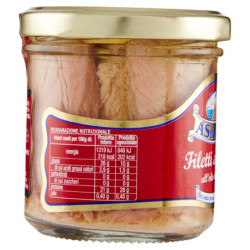 ASDOMAR TUNA FILLETS IN OLIVE OIL 150 G