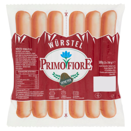 PRIMO FIORE WÜRSTEL 2 X 250 G