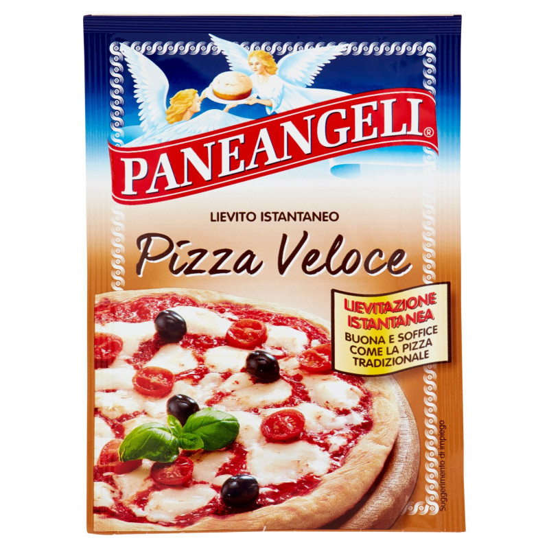 PANEANGELI INSTANT YEAST FOR QUICK PIZZA 26 G