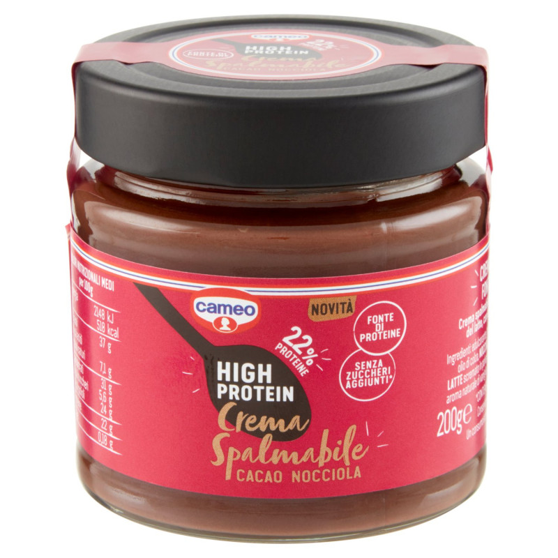 CAMEO HIGH PROTEIN CREMA SPALMABILE CACAO NOCCIOLA 200 G