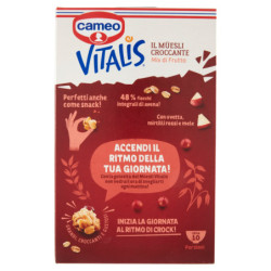 CAMEO VITALIS IL MÜESLI CROCCANTE MIX DI FRUTTA 310 G