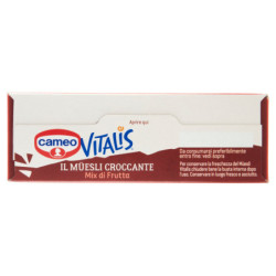 CAMEO VITALIS IL MÜESLI CROCCANTE MIX DI FRUTTA 310 G