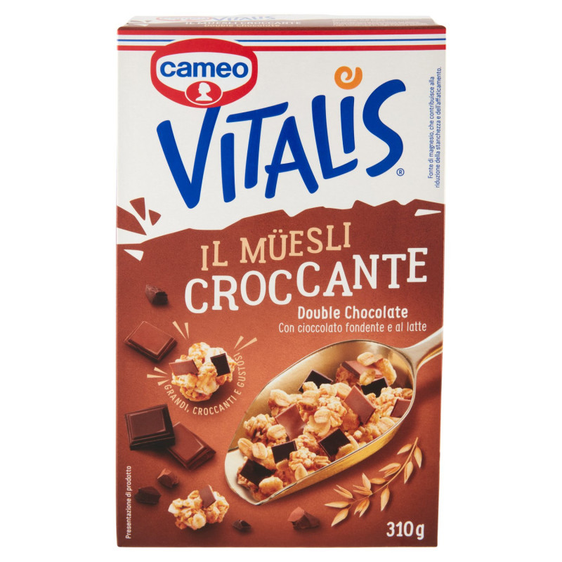 CAMEO VITALIS LE MÜESLI CROUSTILLANT DOUBLE CHOCOLAT 310 G