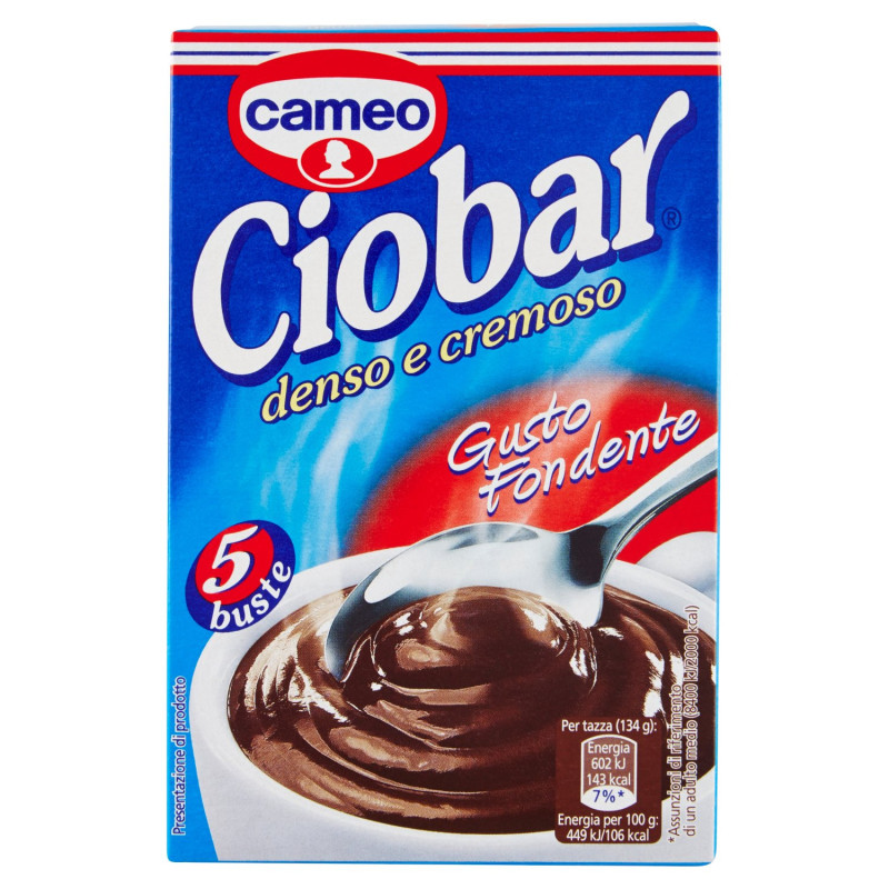 CAMEO CIOBAR DARK FLAVOR 5 X 23 G