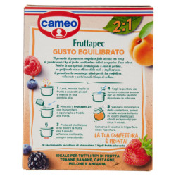 CAMEO FRUTTAPEC 2:1 SABOR EQUILIBRADO 3 X 25 G