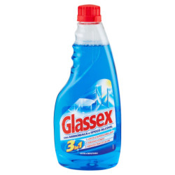 GLASSEX WITH AMMONIA AND SPEED ALCOHOL GLASSES AND MULTIPURPOSE REFILL 500 ML