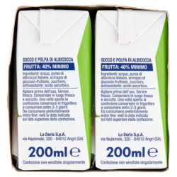 LA DORIA SUCCO E POLPA DI ALBICOCCA 6 X 200 ML