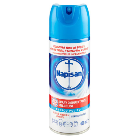 Napisan Spray Fresco Pulito Disinfettante Milleusi 400 ml