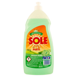 SOLE SAPONE PIATTI LIMONE VERDE 1,1 L