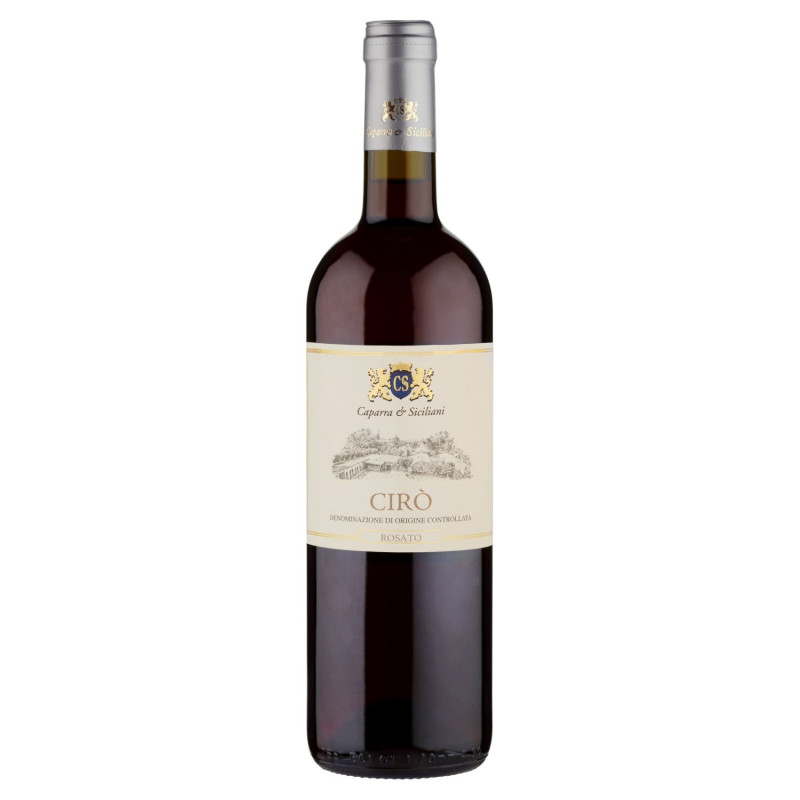 CAPARRA & SICILIANI CIRÒ DOC ROSATO 75 CL