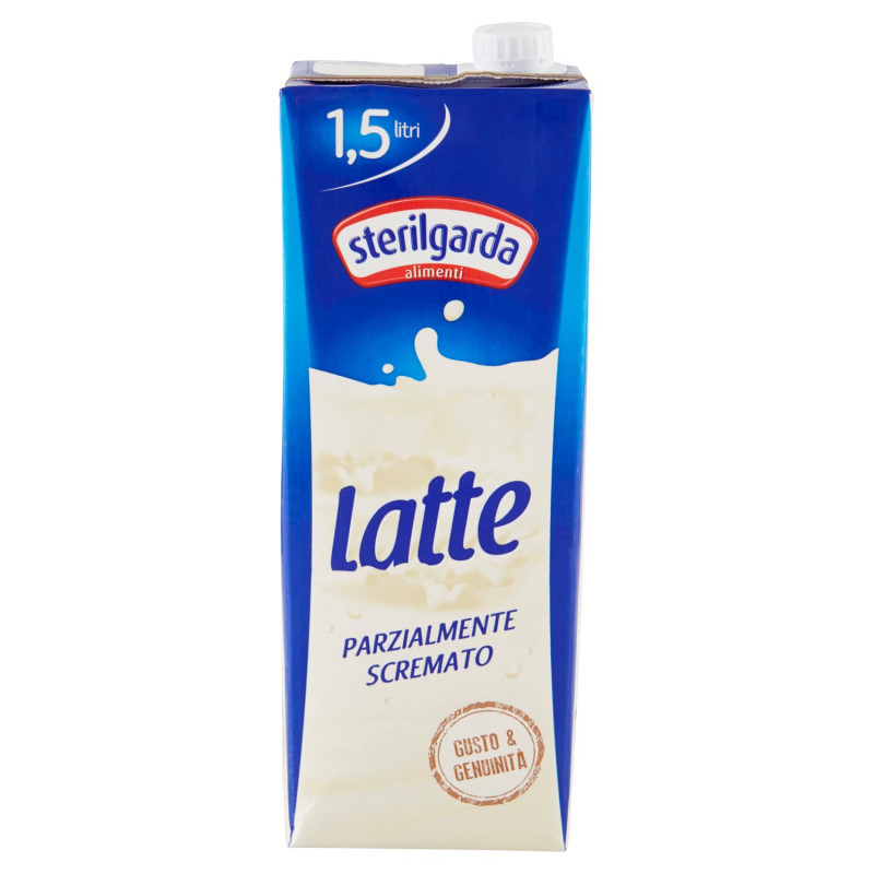 STERILGARDA teilentrahmte Milch 1,5 Liter