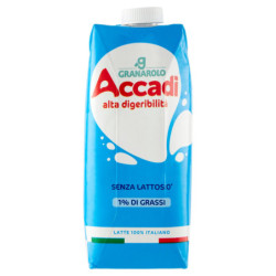 ACCADÌ WELLNESS OHNE LAKTOSE 1% FETT 500 ML