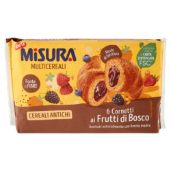 MISURA MULTICEREALI CORNETTI AI FRUTTI DI BOSCO 298 G