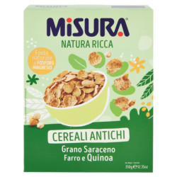 MEASURE NATURE RICH ANCIENT CEREALS BUCHWEIZEN DINKEL UND QUINOA 350 G