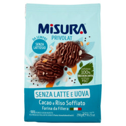 Misura Privolat Cacao e Riso Soffiato 290 g