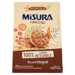 MEASURE FIBREXTRA WHOLE WHOLE BISCUITS 330 G